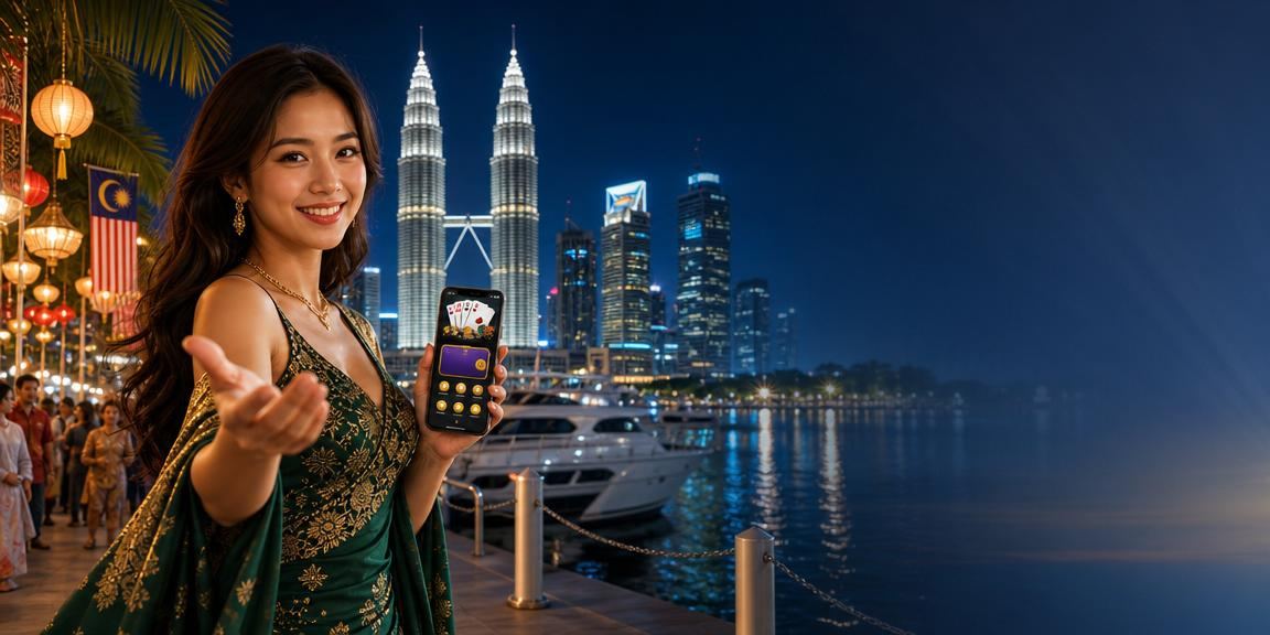 Pemain Teen Patti dari Kuala Lumpur menikmati permainan kasino dalam talian
